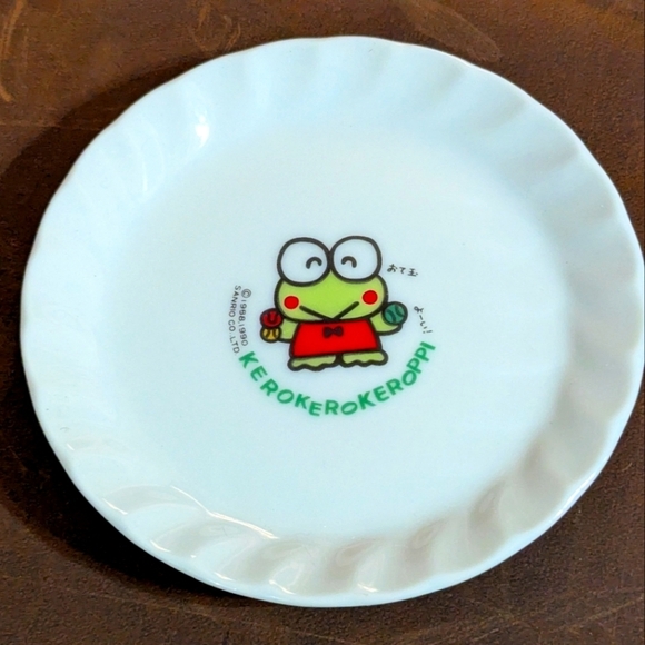 Vintage NEW Keroppi SANRIO 1988 Sauce 4" container trinket dish - Picture 1 of 3